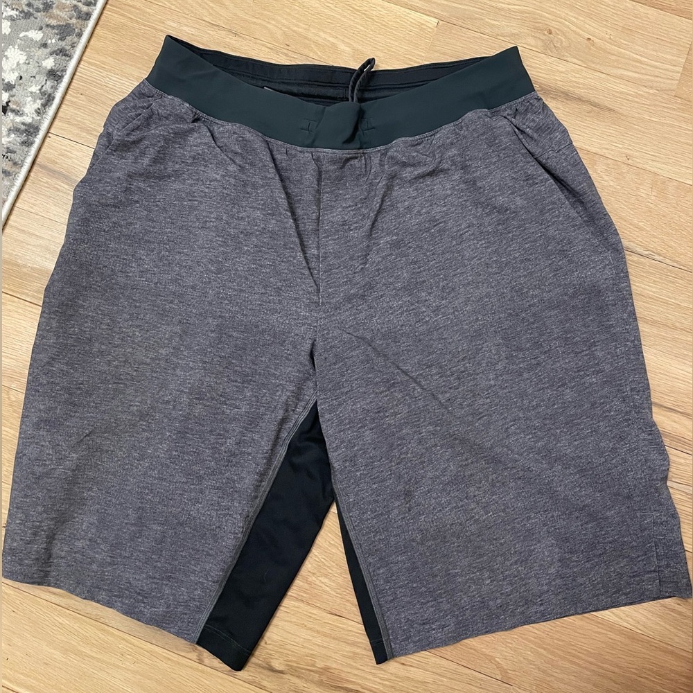 Lululemon - the short. Linerless. Grey. Large.